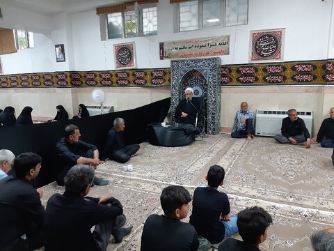 مراسم عزاداری حسینی در مدرسه علمیه حضرت زینب (س)آران و بیدگل