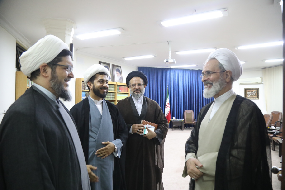 Photo/ Ayatollah Arafi Meets Head of Islamic Center of Hamburg