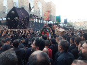 تصاویر/ برگزاری آئین سنتی نخل گردانی روز شش امام حسین(ع) در نیاسر کاشان