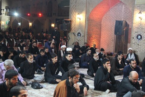 تصاویر / مراسم عزاداری سالار شهیدان در مدرسه علمیه صالحیه قزوین