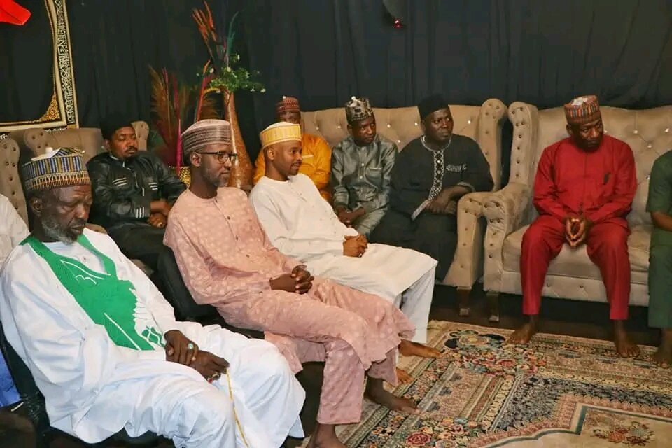 دیدار اعضای مجمع سیاسی جنبش اسلامی نیجریه با شیخ زکزاکی