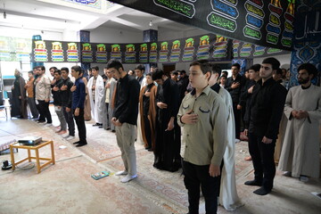 تصاویر/ آغاز دوره میثاق طلبگی حوزه علمیه البرز