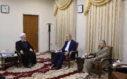 Photo/ Ayatollah Arafi receives Iran's Foreign Ministry Spokesman
