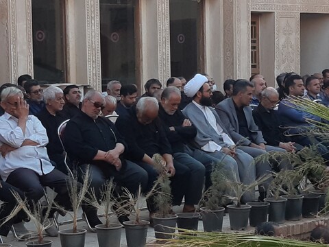 تصاویر:آخرین روز برگزاری مراسم میراث مرثیه درخانه تاریخی آل یاسین کاشان  با حضور عزاداران حسینی