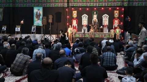 تصاویر: عزاداری حسینی سپاه کاشان درشب نوزدهم محرم