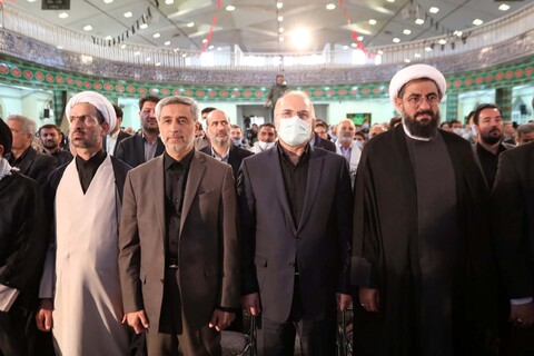 تصاویر / یادواره شهدای عملیات رمضان با حضور رئیس مجلس شورای اسلامی در همدان