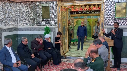 تصاویر:آیین غبارروبی  وبهره برداری دویروژه درمانی ورسانه ای حضرت محمدهلال بن علی (ع)آران وبیدگل