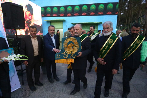 تصاویر/ مراسم تجلیل از آزادگان در گلستان شهدای اصفهان