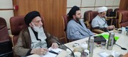 بررسی مسائل مدارس استان همدان در جلسه با آیت الله اعرافی