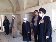 تصاویر/ بازدید نماینده ولی فقیه در کاشان از مدرسه علمیه امام خمینی(ره)