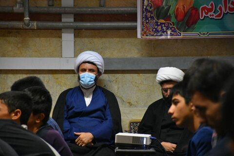 تصاویر/افتتاح میثاق طلبگی در مدرسه علمیه امام صادق (ع) قروه
