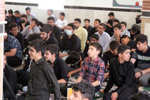 تصاویر / حضور نماینده ولی فقیه در استان همدان در مراسم میثاق طلبگی