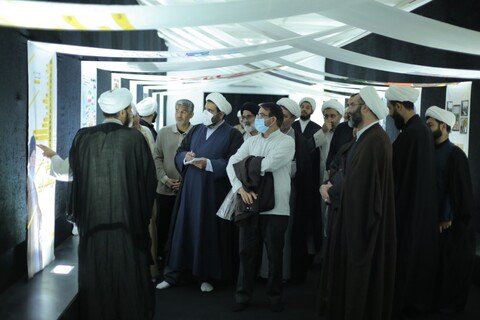 بازدید مدیرکل و معاونین تبلیغات اسلامی قم از سومین نمایشگاه مسجد جامعه پرداز
