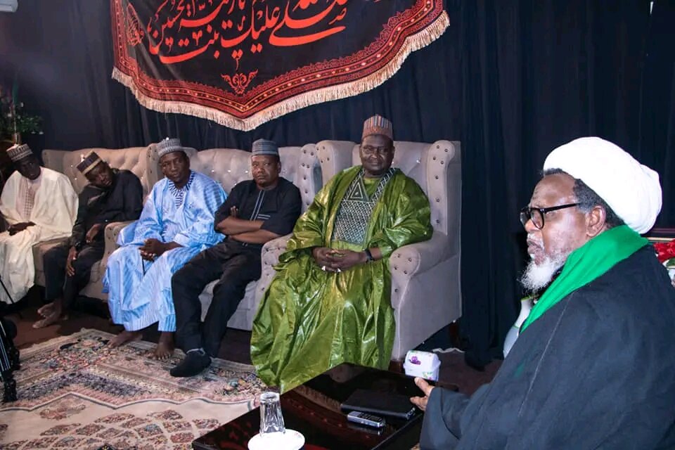 دیدار شیخ زکزاکی با جمعی از اعضای ستاد اربعین نیجریه + تصاویر