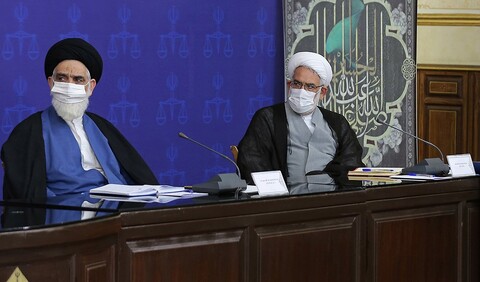تصاویر/ جلسه شورای عالی قوه قضائیه در 31 مردادماه 1401