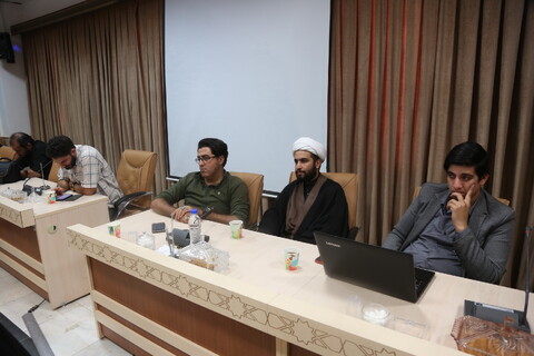 تصاویر/ اولین نشست خبری قرارگاه مردمی اربعین قم