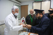 Photo/ Medical Staff of Lady Masuma Holy Shrine's Clinic Being Appreciated on Doctors’ Day