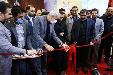 افتتاح نمایشگاه ایران‌نوشت با حضور وزارا آموزش و پرورش و فرهنگ و ارشاد