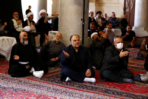 مراسم سوگواری شهادت امام سجاد(ع) در مسجد نو بازار اصفهان