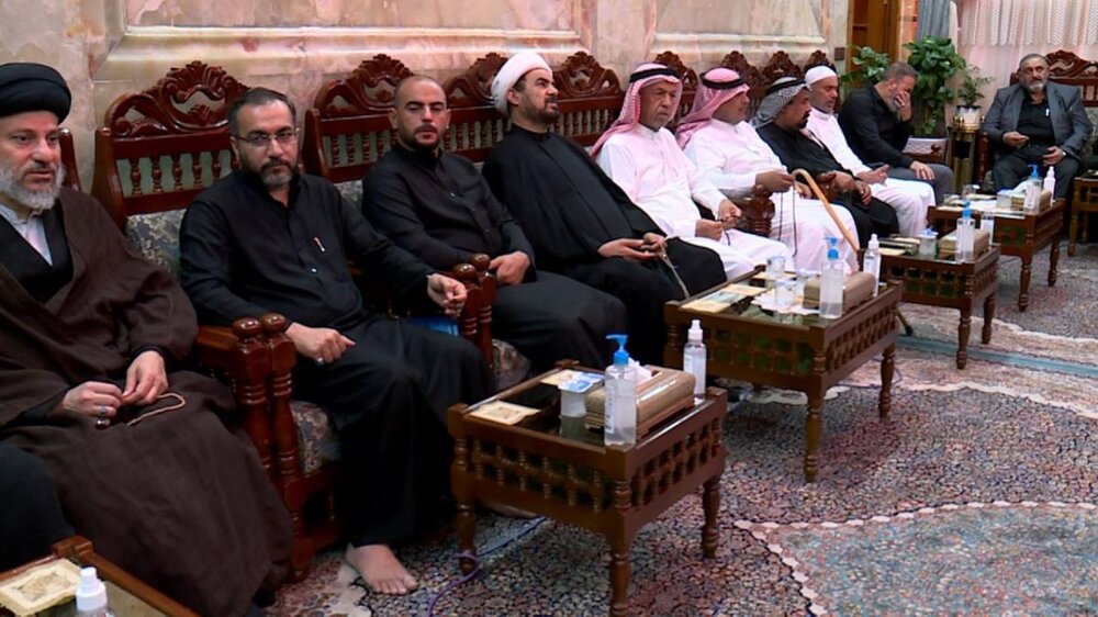 Al Abbas Holy Shrine Annually Held Condolence Council in Martyrdom of Imam Sajjad (PBUH) + Photos