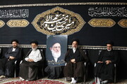 Photo/ Imam Sajjad Martyrdom Anniversary at Late Grand Ayatollah Hashemi Shahrudi's House