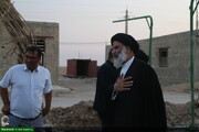 بالصور/ زيارة ممثل الولي الفقية المفاجئة في محافظة خوزستان لإقامة المواكب في حدود جذابة
