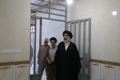 تصاویر / بازدید سرزده نماینده ولی فقیه در خوزستان از زیرساخت و مواکب مرز چذابه