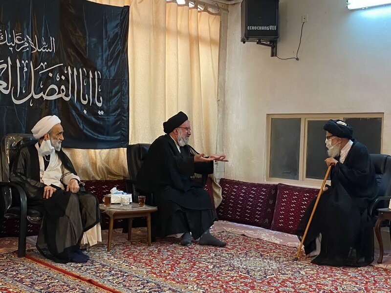 عکس: دیدار آیت الله خاتمی با آیت الله حاج سیدحسن مرتضوی