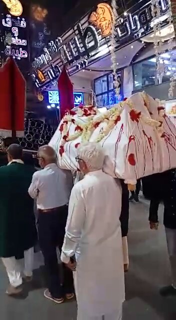 امروہا والوں نے کربلا میں منایا امام سجاد کی شہادت کا غم،نکالا روایتی انداز میں جلوس