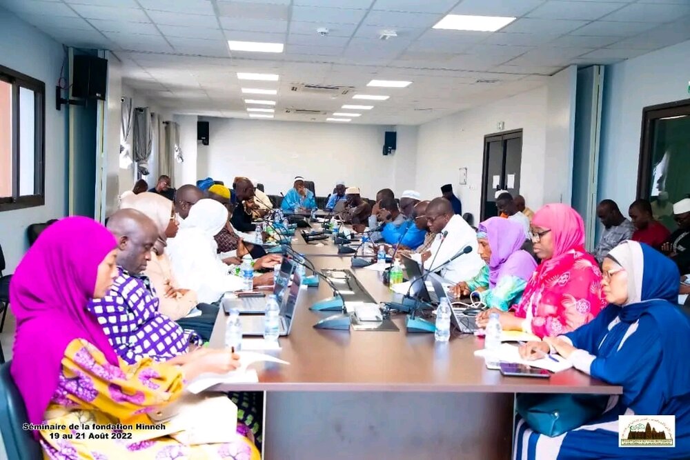 دیدار رئیس مجلس اسلامی ساحل عاج با جمعی از فرهنگیان +تصاویر