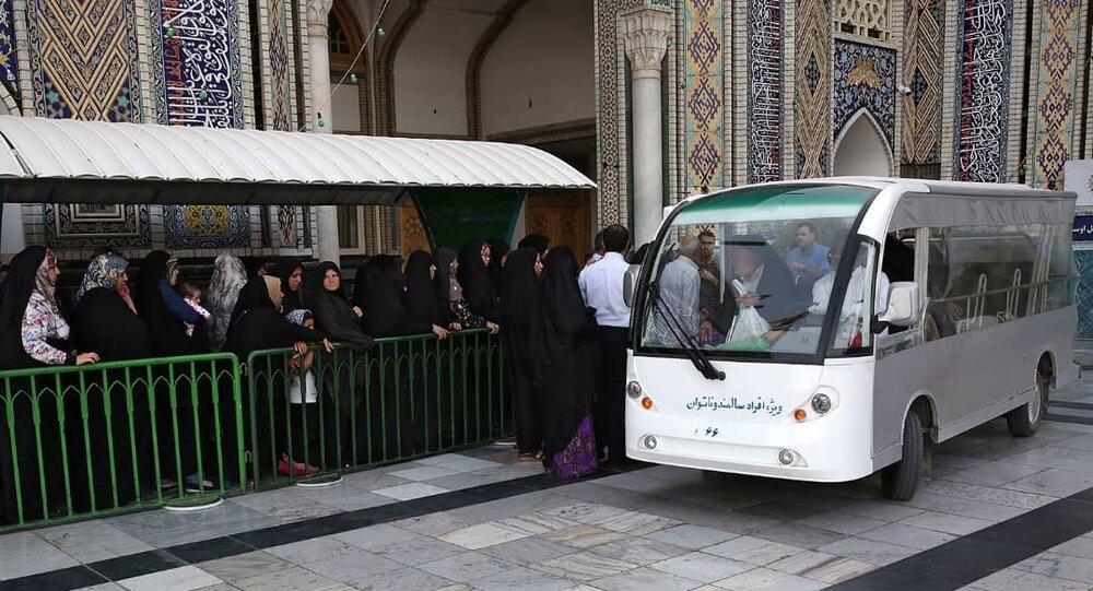 خاک پای زائران کمتوان