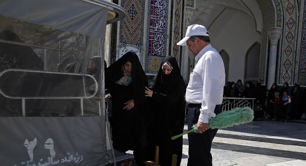 خاک پای زائران کمتوان