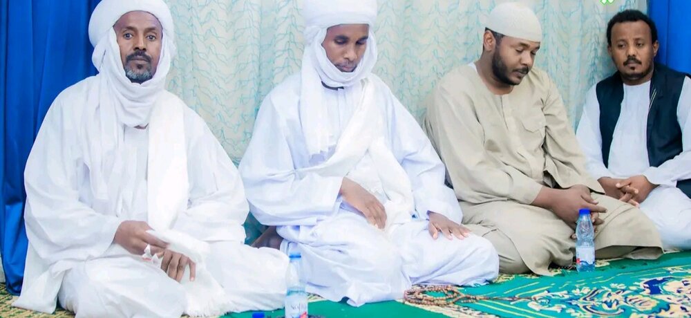 دیدار جمعی از علمای تونس و سودان با مرشد تیجانیه نیل ازرق