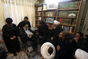 Photo/ Atmosphere of Ayatollah Naseri's House in the Past Two Days