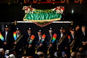 تصاویر/ وداع مردم اصفهان با پیکر مرحوم آیت‌الله ناصری