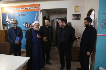 بازدید رئیس دانشگاه قم از خبرگزاری حوزه