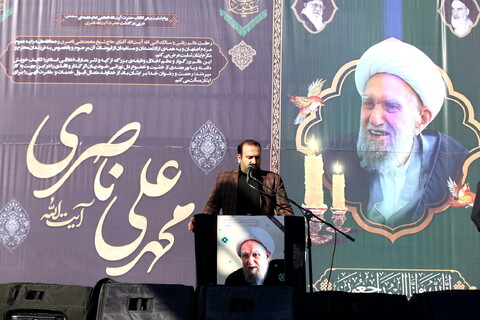 تشییع پیکر آیت الله ناصری در اصفهان