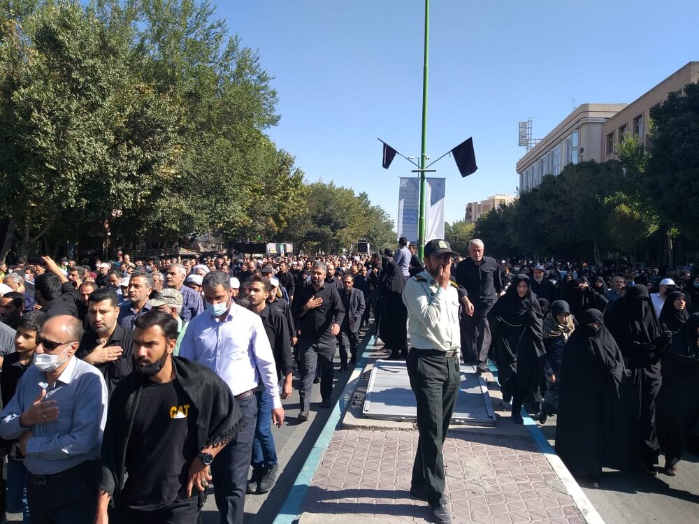 «نصف جهان» عزادار ناصرِ دین است + عکس