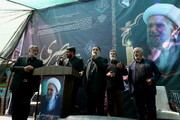Photo/ Late Ayatollah Naseri's Condolence Ceremony at Isfahan's Jami' Mosque