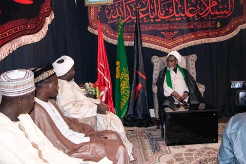 دیدار شیخ زکزاکی با اعضای مجمع تبلیغات اسلامی نیجریه