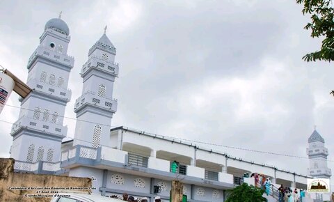 افتتاح یکی از بزرگترین مساجد ساحل عاج