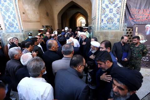 مجلس ترحیم آیت الله ناصری در اصفهان