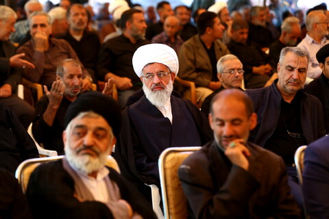 مجلس ترحیم آیت الله ناصری در اصفهان