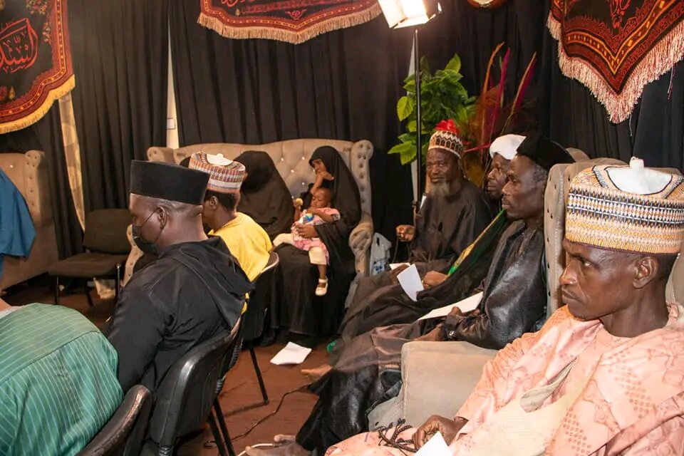 دیدار اعضای مجمع تبلیغات اسلامی نیجریه با شیخ زکزاکی + تصاویر