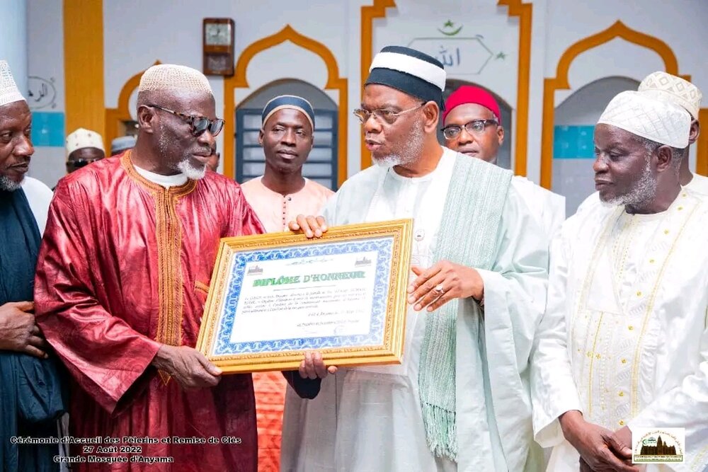 افتتاح یکی از بزرگترین مساجد کشور ساحلعاج + تصاویر