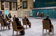 Photo/ Imam Khamenei Met with President and Members of Cabinet