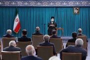 قائد الثورة الاسلامية: الحكومة احيت الامل في قلوب الشعب الايراني