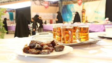 برپایی موکب الحسین در جامعةالزهرا(س) ویژه بانوان استان قم