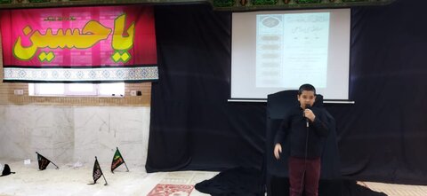 مسابقه مداحی ویژه نونهالان در مدرسه فاطمة الزهرا س کنگان