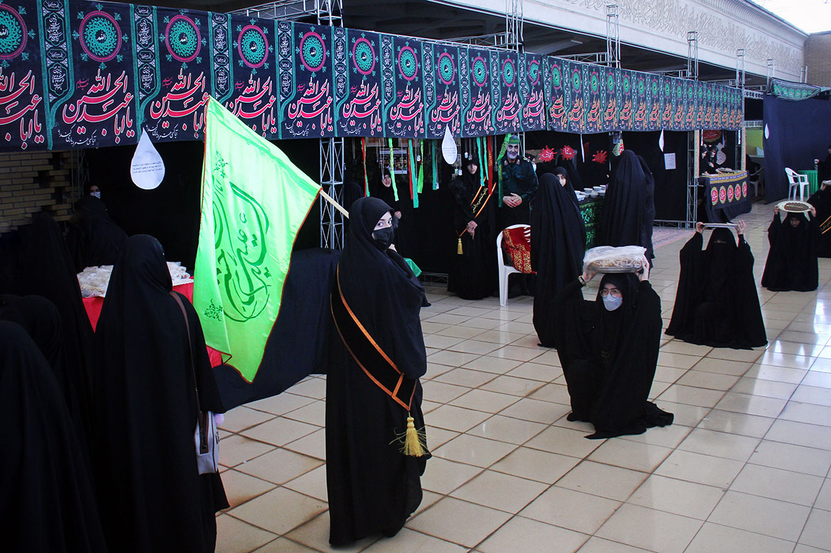 Photo/ "To Exercise Thirst" Arbaeen Ceremony at Lady Masuma Holy Shrine